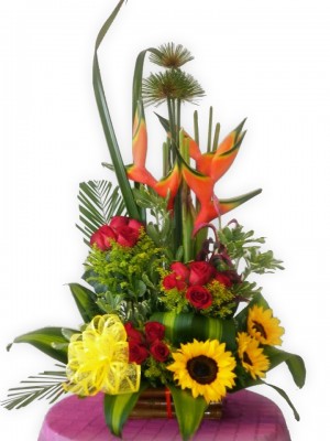 Arreglo Floral Para Amor Y Amistad A Domicilio En Cali 