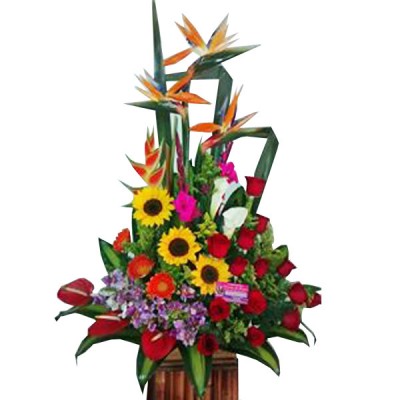 Arreglo Floral Amor Tropical A Domicilio En Cali 