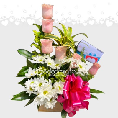 Arreglo floral Día de la madre a domicilio en Cali