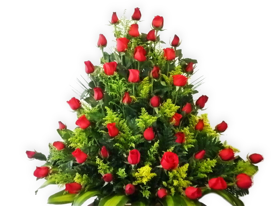 Arreglo Floral Rojo Pasion A Domicilio En Cali 