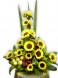 Arreglo Frutal Con Girasoles A Domicilio En Cali 