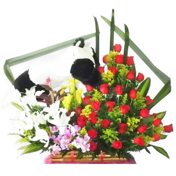 Arreglo Floral Con Lirios A Domicilio En Cali 