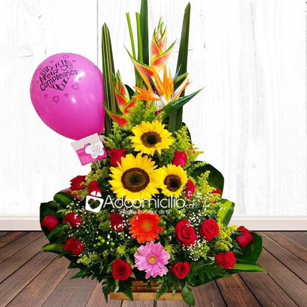 Arreglos Florales De Cumpleños A Domicilio En Cali 