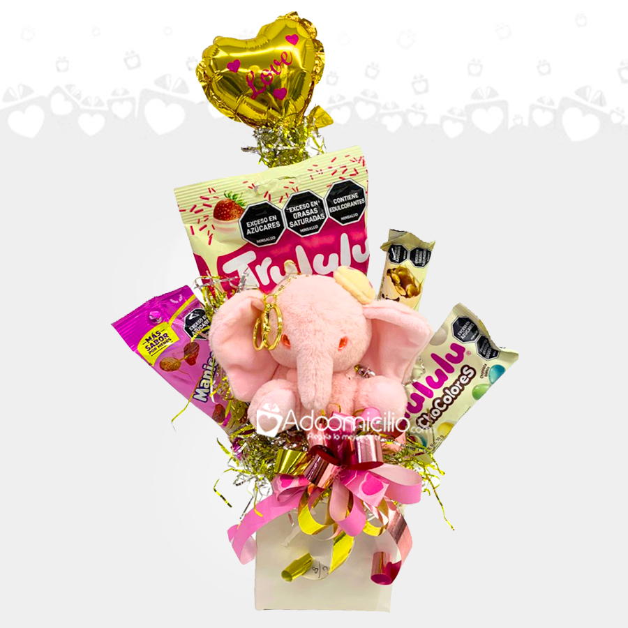 Ancheta Para Mujer Con Llavero De Peluche A Domicilio En Cali Pedido Con Un Día De Anticipación 