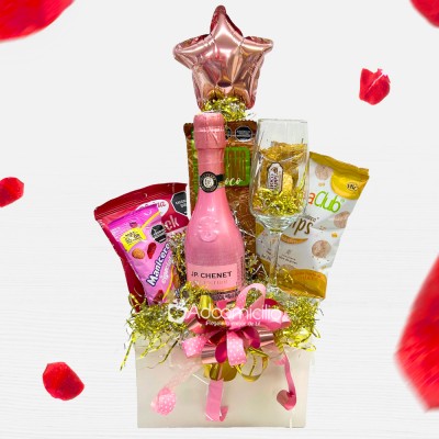 Ancheta Para San Valentín Con Champaña A Domicilio En Cali Pedido Con Un Día De Anticipación