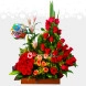 Arreglo Floral Con Rosas Y Lirios A Domicilio En Cali 