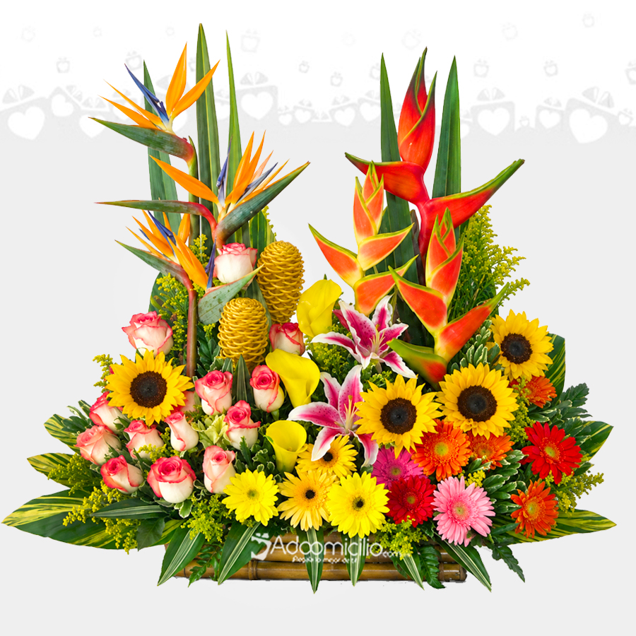 Arreglo Floral Grande Para El Día De La Madre A Domicilio En Cali 