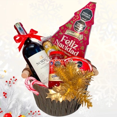 Ancheta Para Navidad Con Vino A Domicilio En Cali Pedido Con Un Día De Anticipación