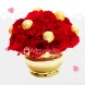Flores Para San Valentin Golden Roses A Domicilio En Cali