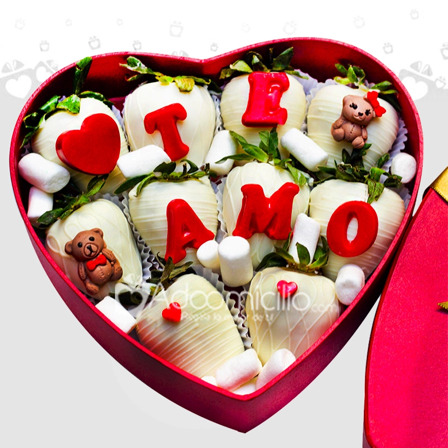 Fresas Con Chocolate Para San Valentín A Domicilio En Medellín Pedido Con Dos Día De Anticipación 