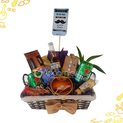 Ancheta En Canasta Tejida Regalos Para Hombre A Domicilio En Popayan Pedido 1 Día Anticipado