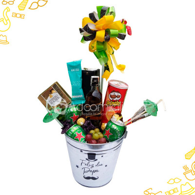 Balde Cervecero Con Whisky Johnnie Walker Black Label Regalos A Domicilio En Popayán Pedido Con 1 Día De Anticipación