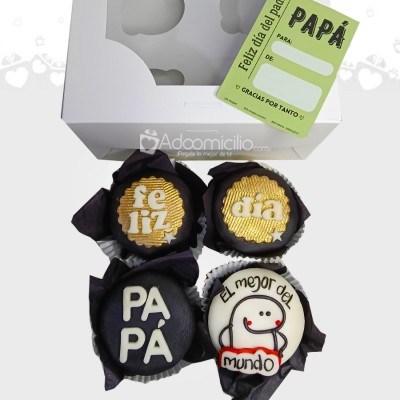 Cupcakes Para El Día Del Padre A Domicilio En Popayán Pedido Con Un Día De Anticipación