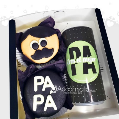 Regalo Para Papá Con Cupcakes A Domicilio En Popayán Pedido Con Un Día De Anticipación