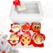 Cupcakes X6 Para Navidad A Domicilio En Popayán Pedido Con Un Día De Anticipación 