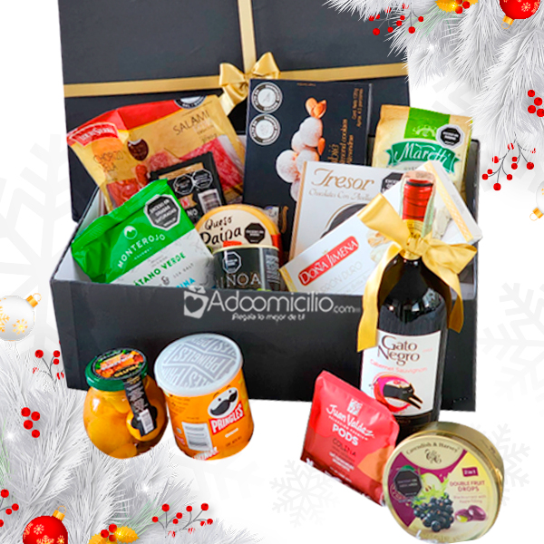 Ancheta Navideña Con Café A Domicilio En Bogotá Pedido Con Un Día De Anticipación