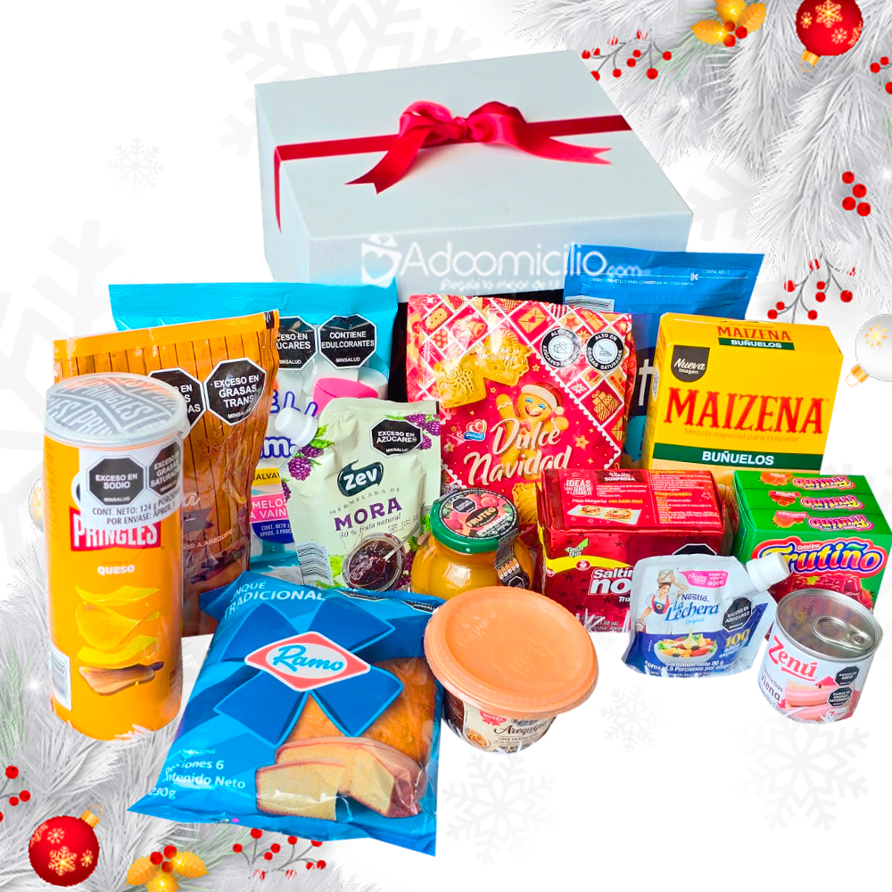 Ancheta Navideña Familiar A Domicilio En Bogotá Pedido Con Un Día De Anticipación 