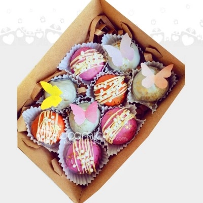 Caja de trufas día de la mujer a domicilio Cali pedido con 1 día de anticipación 