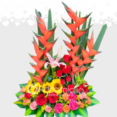 Arreglos Florales Mixto A Domicilio En Cali 