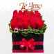 Caja De Rosas Te Amo Dia de la Mujer A Domicilio En Cali