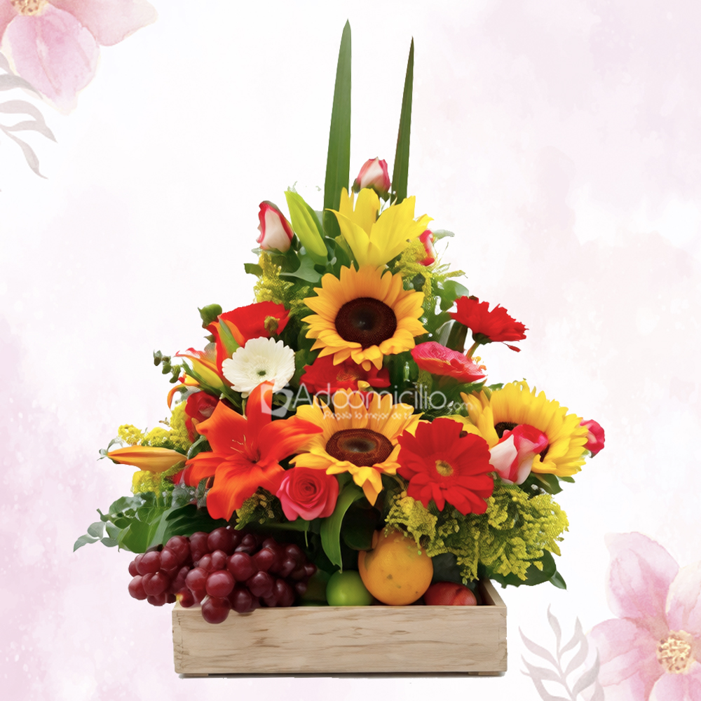 Futas Y Flores Mixtas Para Mamá A Domicilio En Pereira Pedido Con Un Día De Anticipación