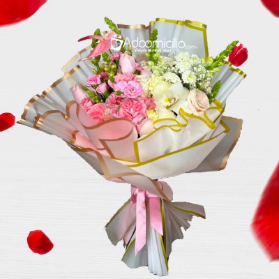 Bouquet Mixto Para San Valentín A Domicilio En Medellín 