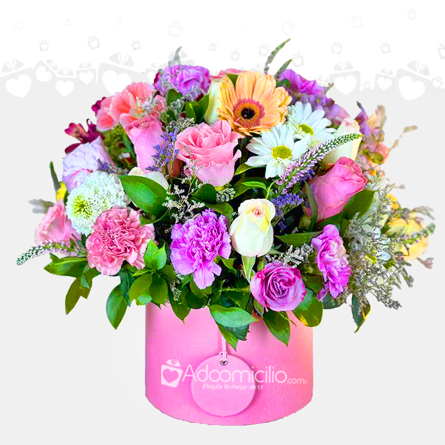 Arreglo Floral Mixto Para El Día De La Mujer A Domicilio En Medellín 