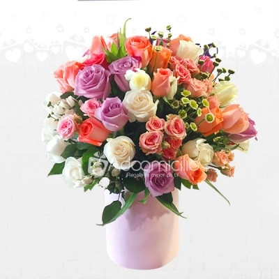 Amor Genuino Regalos Amor Y Amistad Arreglos De Rosas x 65 A Domicilio En Bucaramanga