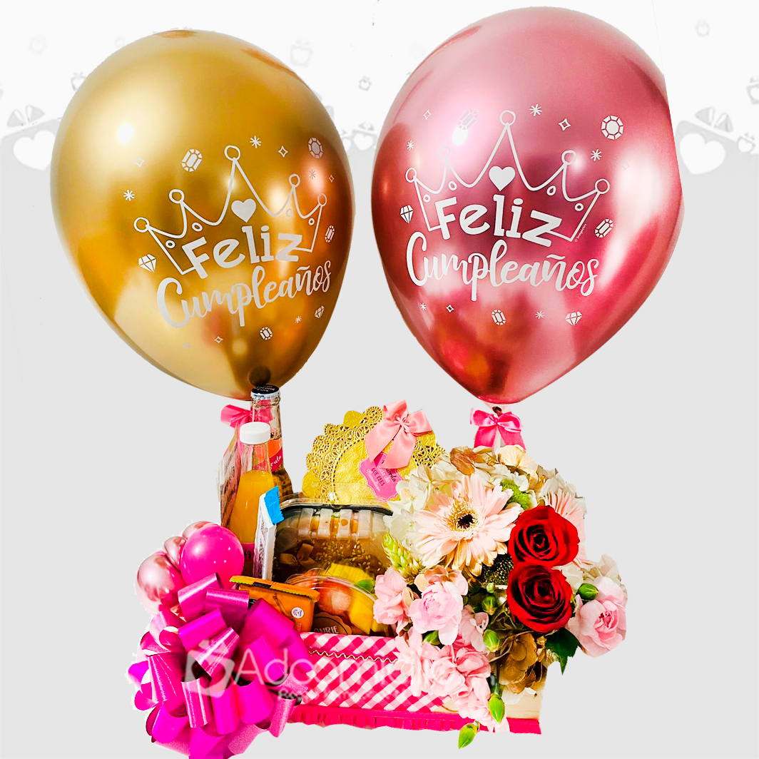 Desayuno sorpresa para mujer cumpleaños en Medellín pedido con 2 días de anticipacion 