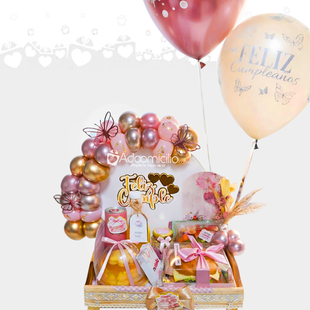 Desayuno Sorpresa De Cumpleaños Para Mujer A Domicilio En Medellín Pedido Con Un Día De Anticipación 