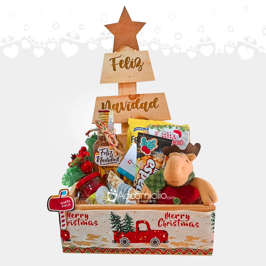 Ancheta De Navidad A Domicilio En Medellin Con Licor Pedido Con Un Dia De Anticipación