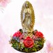 Virgen Con Rosas Para El Día De Las Madres A Domicilio En Bogotá Pedido Con Un Día De Anticipación 