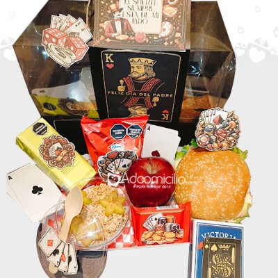 Desayuno Sorpresa Temática Poker Para Papá A Domicilio En Bogotá Pedido Con Un Día De Anticipación 