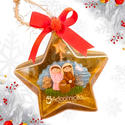 Pesebre En Estrella A Domicilio En Bogotá Pedido Con Un Día De Anticipación 