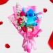 Flores Y Peluche De Stitich Para San Valentín A Domicilio En Bogotá Pedido Con Un Día De Anticipación 