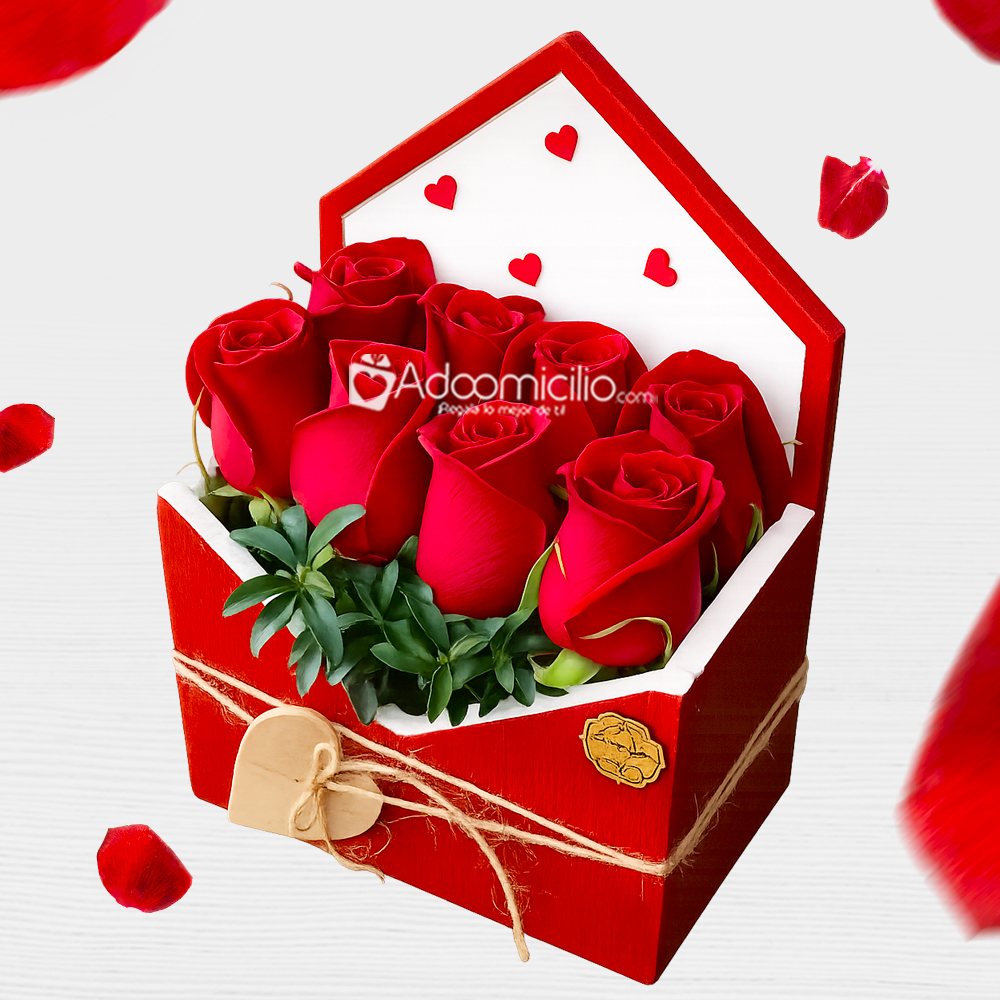 Rosas Para San Valentín A Domicilio En Bogotá Pedido Con Un Día De Anticipación 