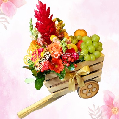 Flores Y Frutas Para El Día De La Madre A Domicilio En Bogotá Pedido Con Un Día De Anticipación 