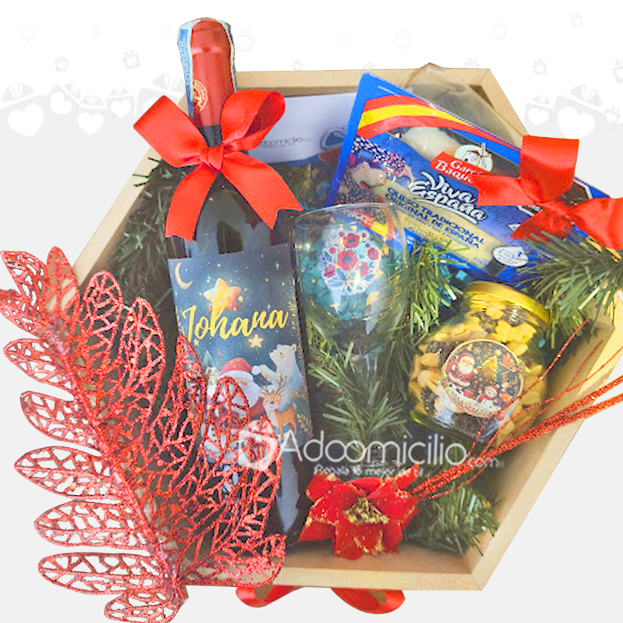 Ancheta Quesos Y Vino Para Navidad A Domicilio En Bogotá Pedido Con Un Día De Anticipación 
