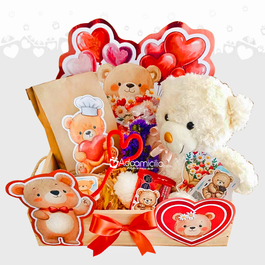 Desayuno Sorpresa De Amor Y Amistad Con Peluche A Domicilio En Bogotá Pedido Con Un Día De Anticipación