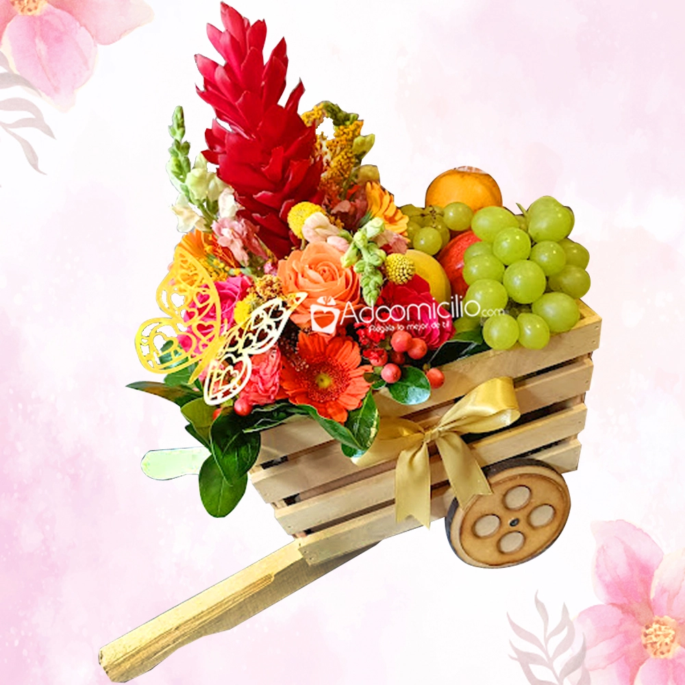 Flores Y Frutas Para El Día De La Madre A Domicilio En Bogotá Pedido Con Un Día De Anticipación 