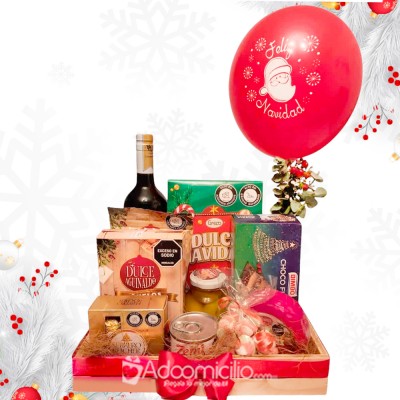 Ancheta Para Navidad Con Vino A Domicilio En Manizales Pedido Con Un Día De Anticipación 