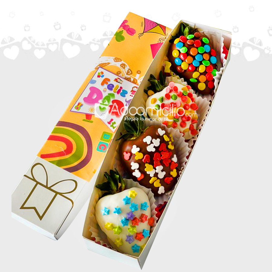 Fresas Con Chocolate Para Niños A Domicilio En Armenia Pedido Con Un Día De Anticipación 