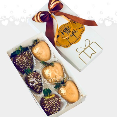 Fresas Con Chocolate Para El Día Del Padre  A Domicilio En Armenia Pedido Con Un Día De Anticipación 