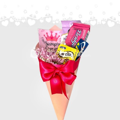 Regalo día de la mujer en Cartagena Cono Valentía