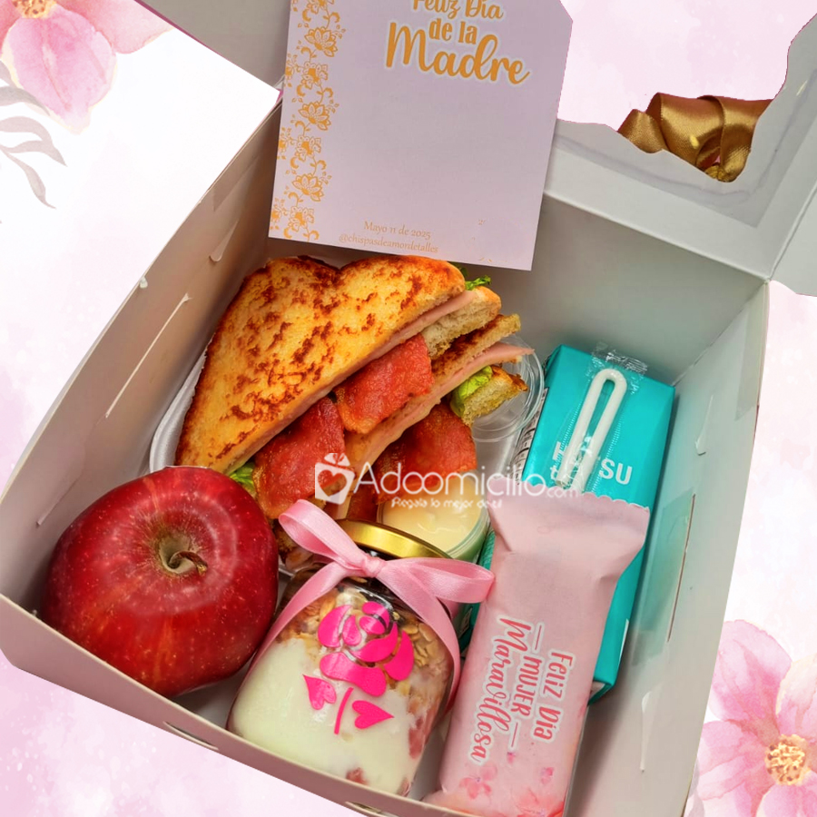 Desayuno Sorpresa En Caja Para Mamá A Domicilio En Cali Pedido Con Un Día De Anticipación 