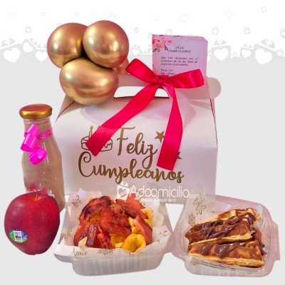 Desayuno Sorpresa Para Cumpleaños Con Globos A Domicilio En Cali Pedido Con Un Día De Anticipación