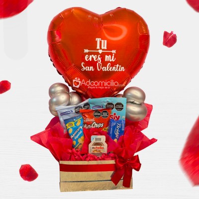 Ancheta Con Dulces Para San Valentín A Domicilio En Cali Pedido Con Un Día De Anticipación 