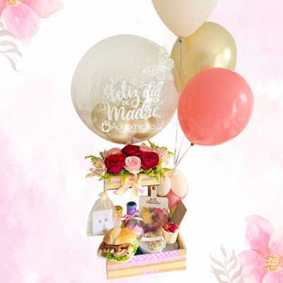 Desayuno Sorpresa Con Flores Para Mamá A Domicilio En Cali Pedido Con Un Día De Anticipación 