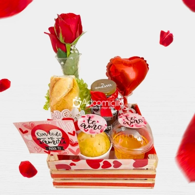 Desayuno Sorpresa Para San Valentín A Domicilio En CDMX Pedido Con Un Día De Anticipación 