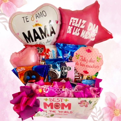 Regalo Con Dulces Para El Día De Las Madres A Domicilio En CDMX Pedido Con Un Día De Anticipación 